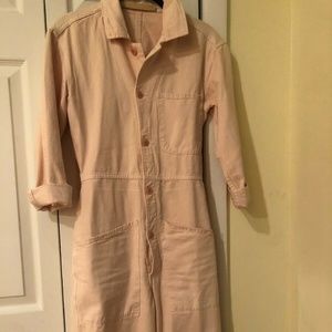 Bliss and Mischief Long Flight Suit in Bisque